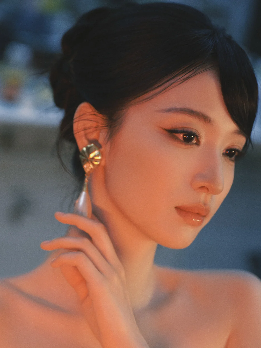 Makeup for Wang Churan's vintage famous actress 💄: sparkles: