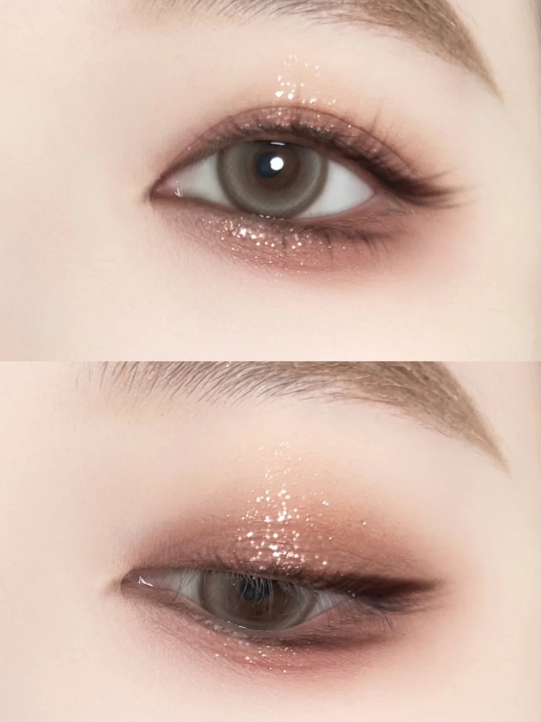 Conus Mud Pan Painting Method: Sparkles: Enchanting Fox Eye Makeup~Temperament Ceiling!!!