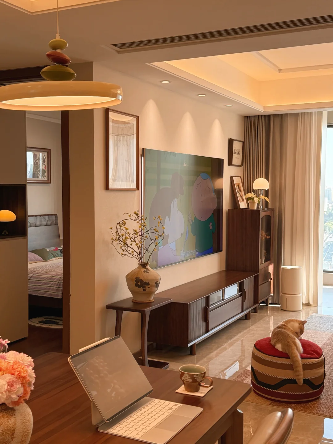 A clean and refreshing winter home is enough!