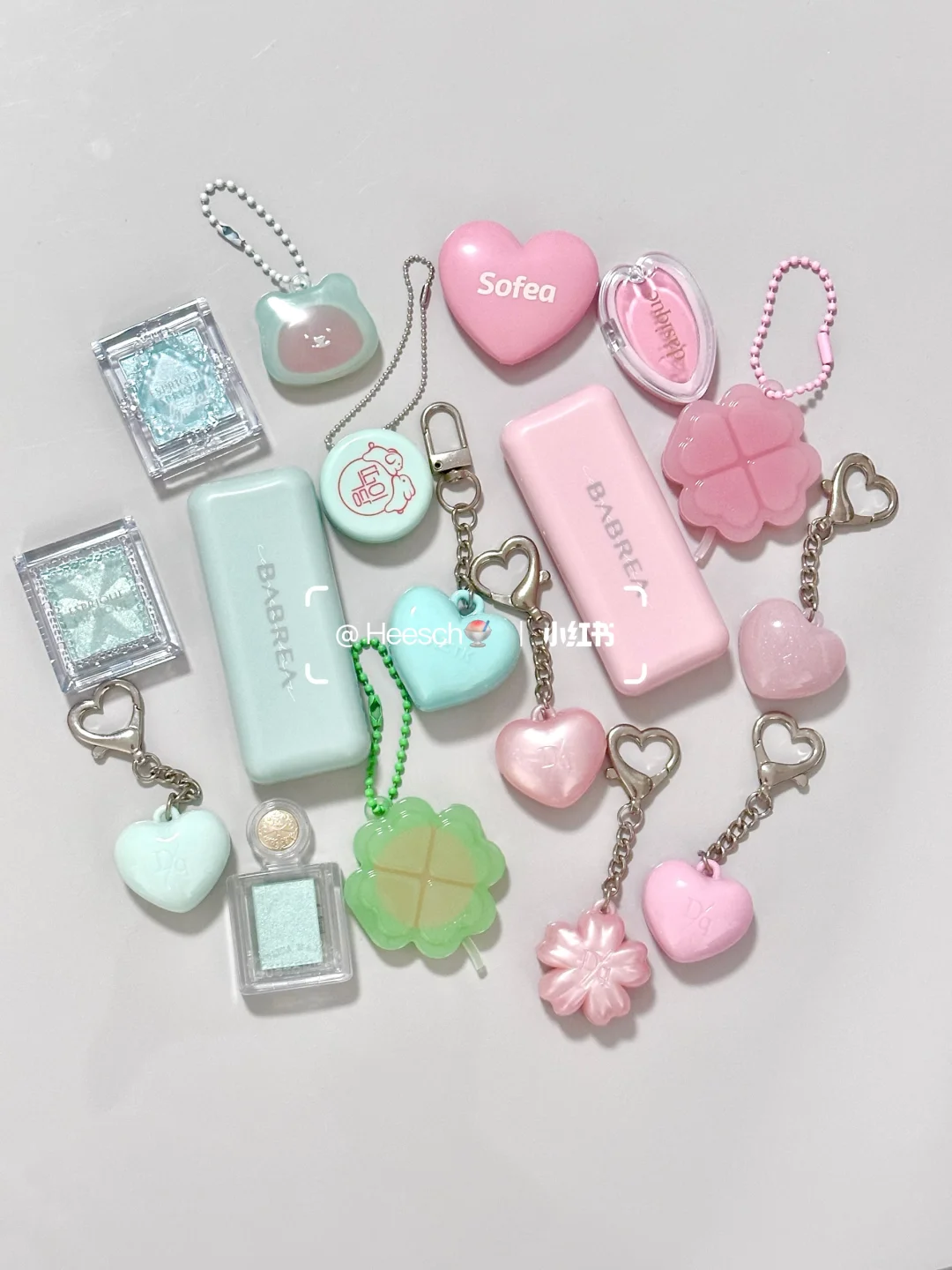 :ribbon: 🍋 ‍ 🟩 Cute Pink Green Nose Makeup 🍡 Defect Eraser