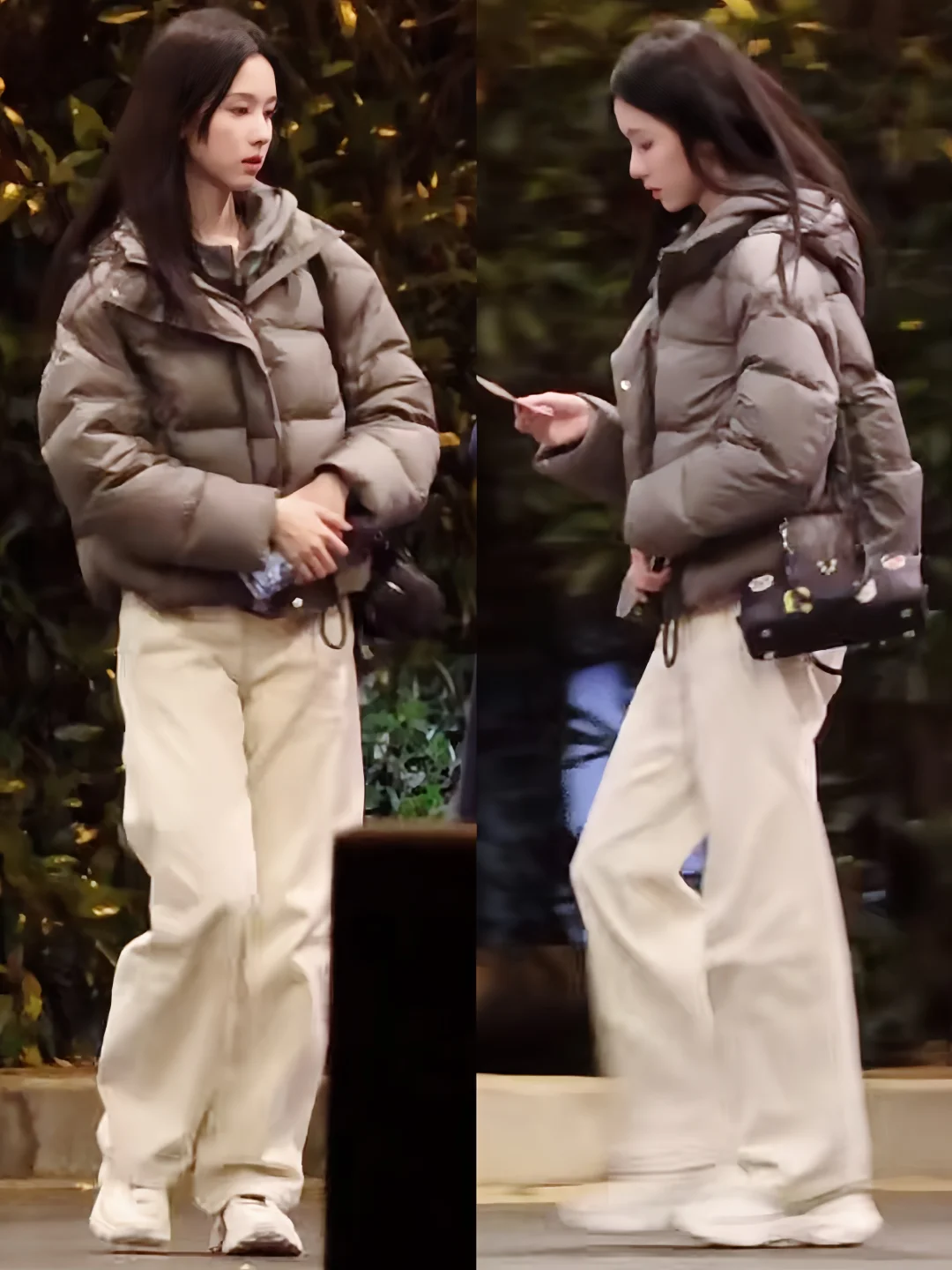 After Chen Turin's new drama set, Miss Bai Youwei made her debut!