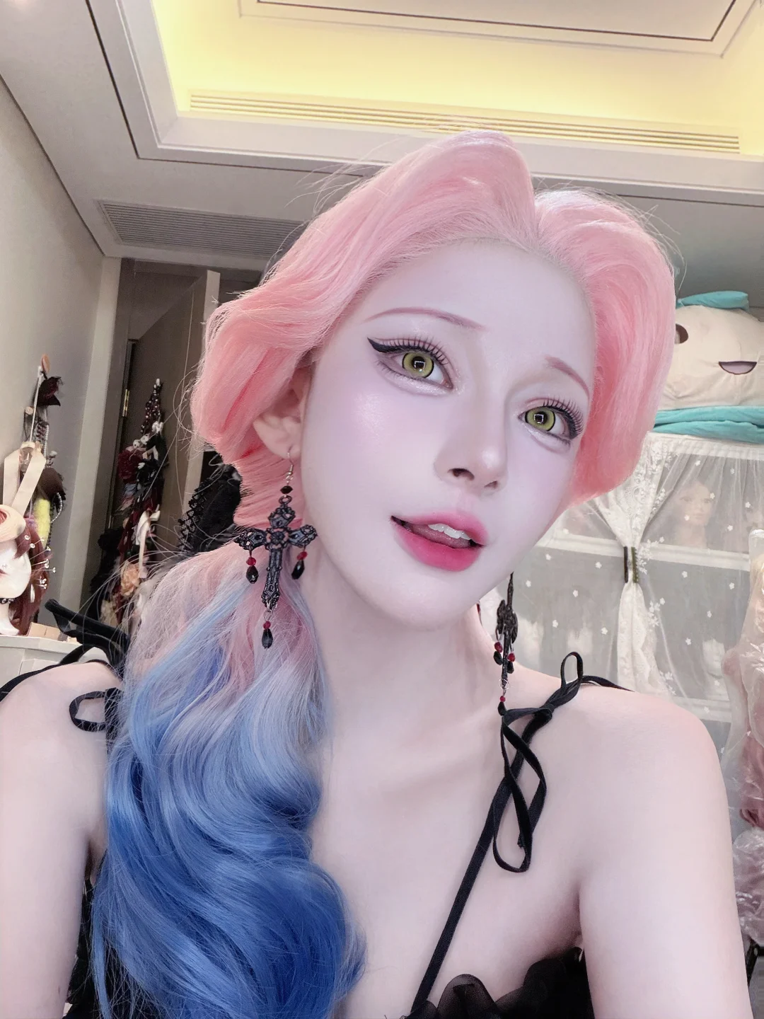 I tried Korean makeup: smiling_facew_ith_ ears: