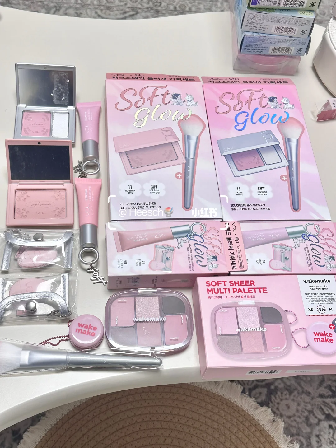 Oliveyoung direct mail unboxing 📦 Super cute pendant makeup