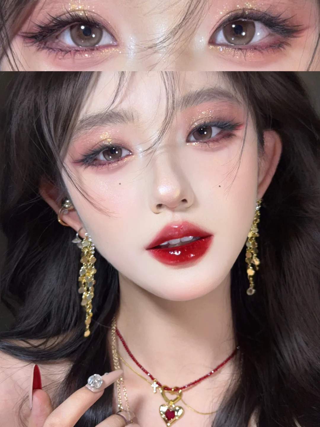 Bright feeling! The authority of fox red makeup