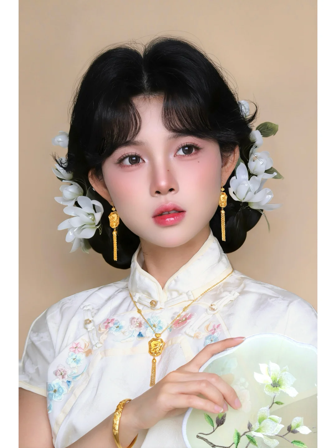 Intangible Cultural Heritage Su Embroidery | White Magnolia Makeup