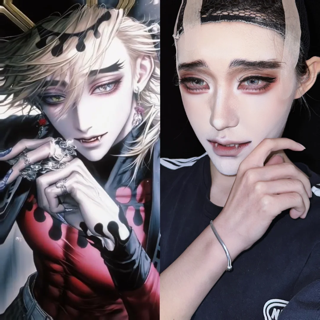 Dare to imitate the makeup effect of this picture