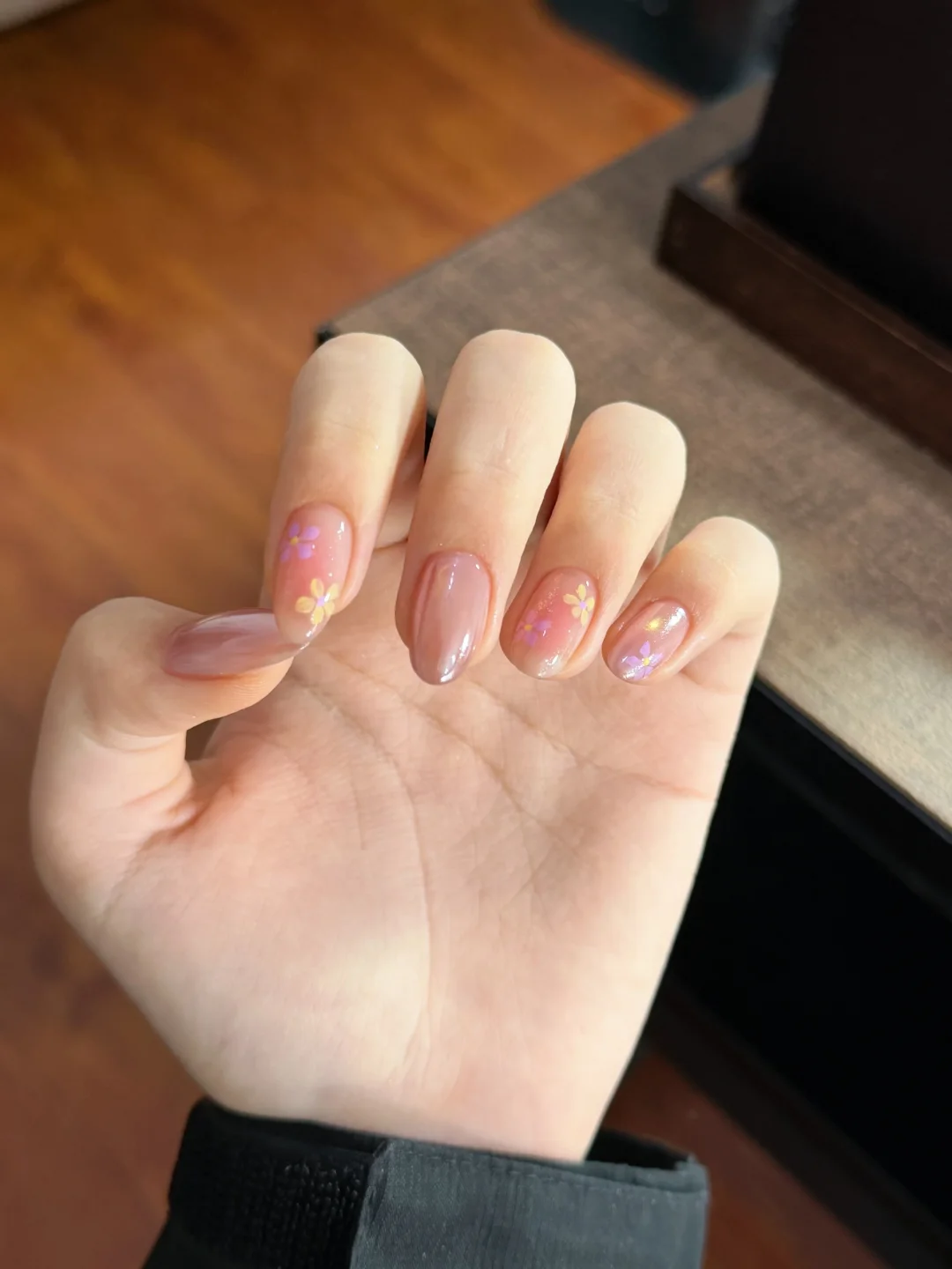 谁懂啊 这个颜色真的好嫩！！！:sparkles:💅:bouquet::cherry_blossom: