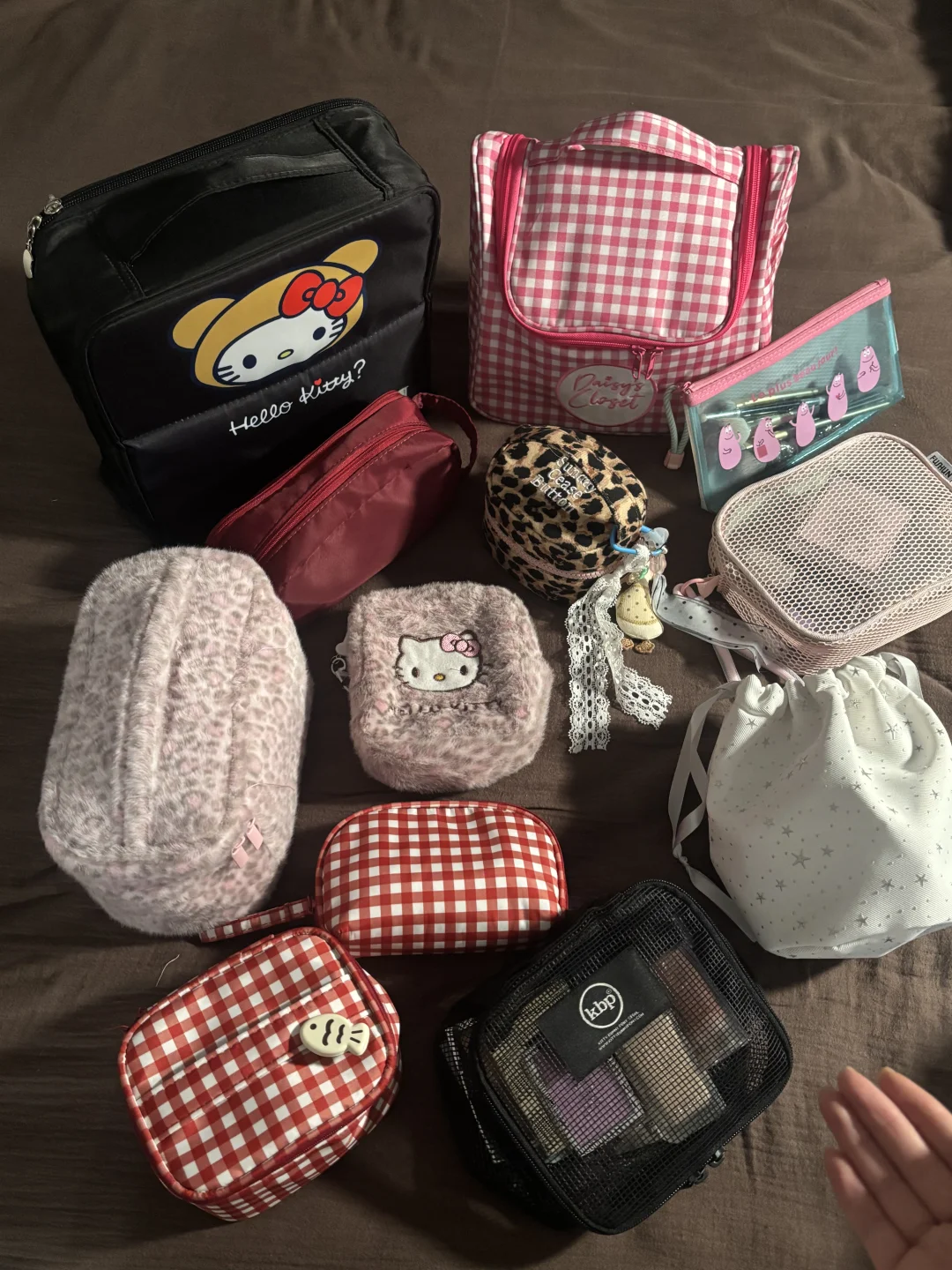 Write about my makeup bags