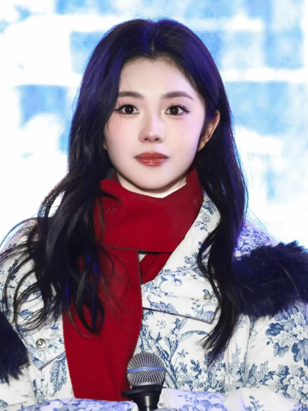 The ice and snow elf makeup I painted for Liu Haocun 🧚
