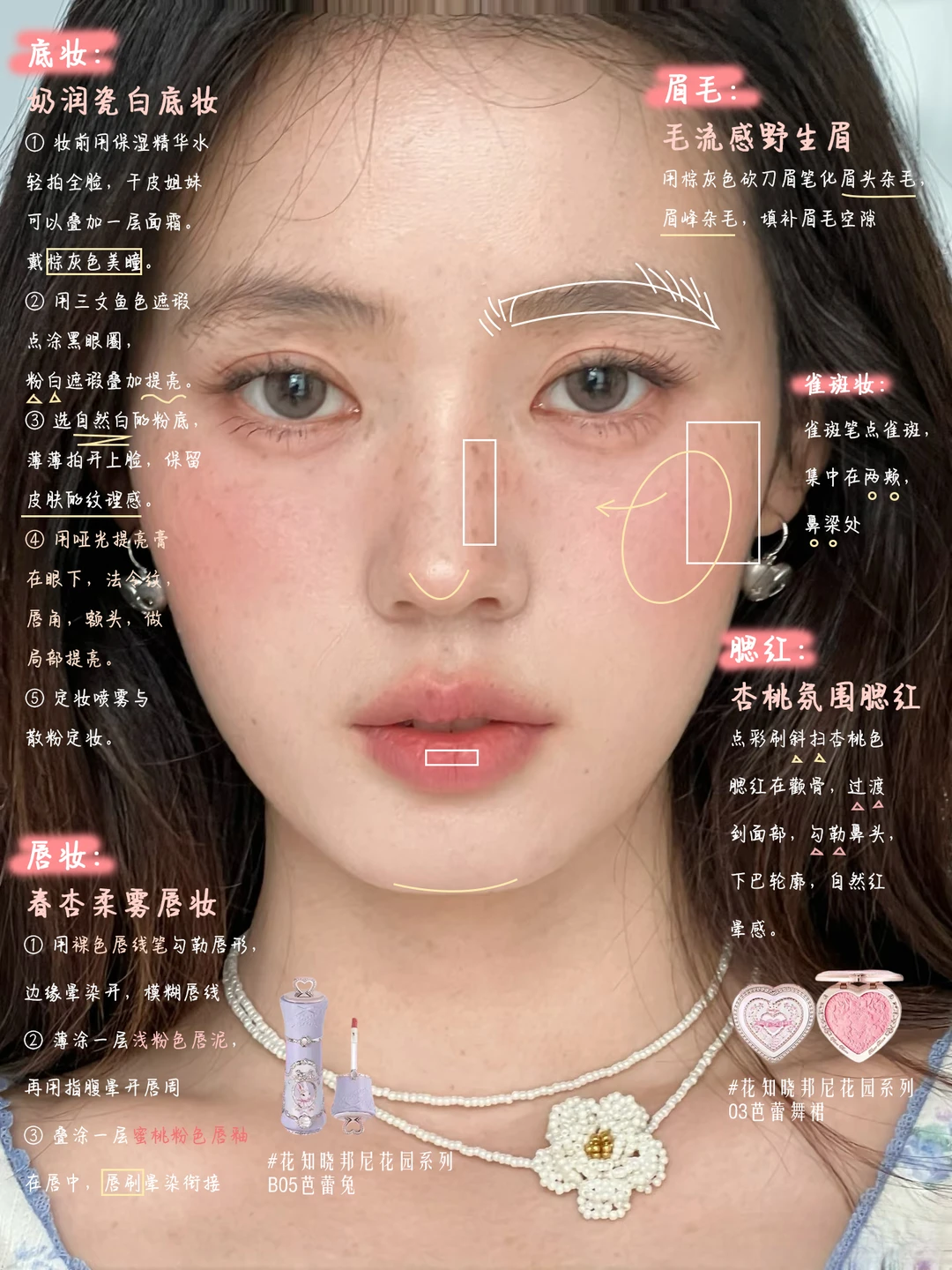 妆容分享No.60|清透原生感:sparkles:初春漫野妆