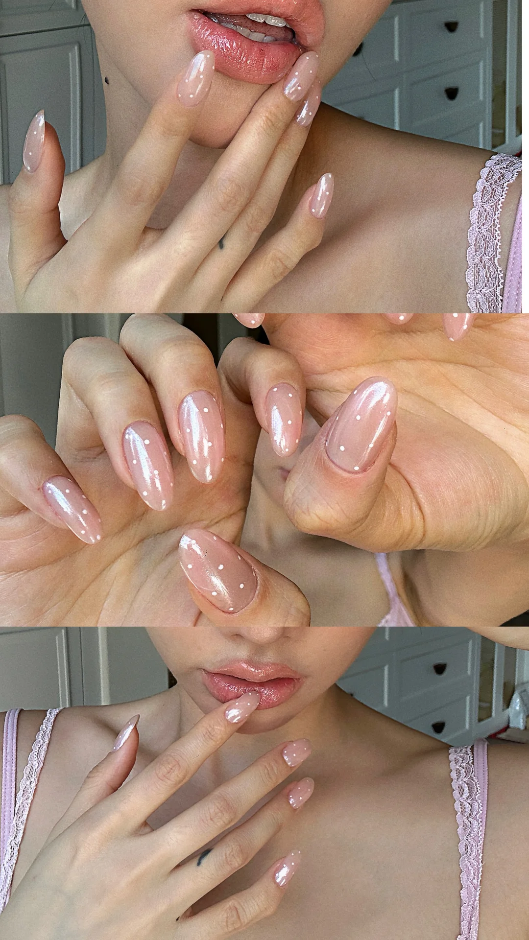 Haili's identical nail art 💅 GET！