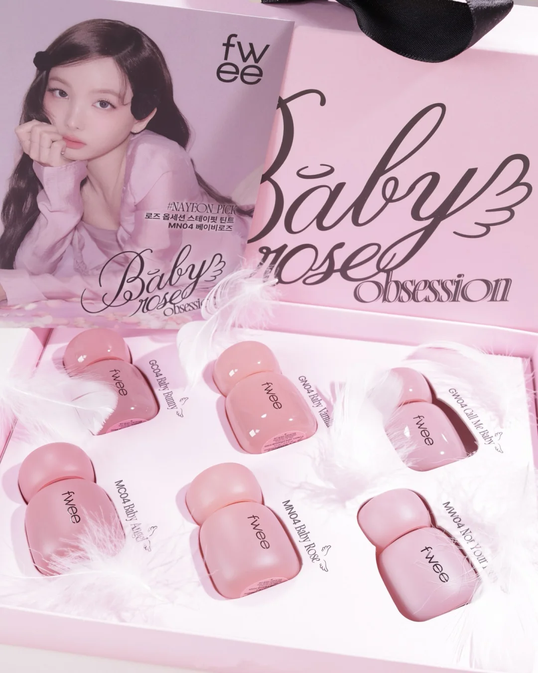 🤍fwee新款Baby Rose唇釉也太美啦吧！