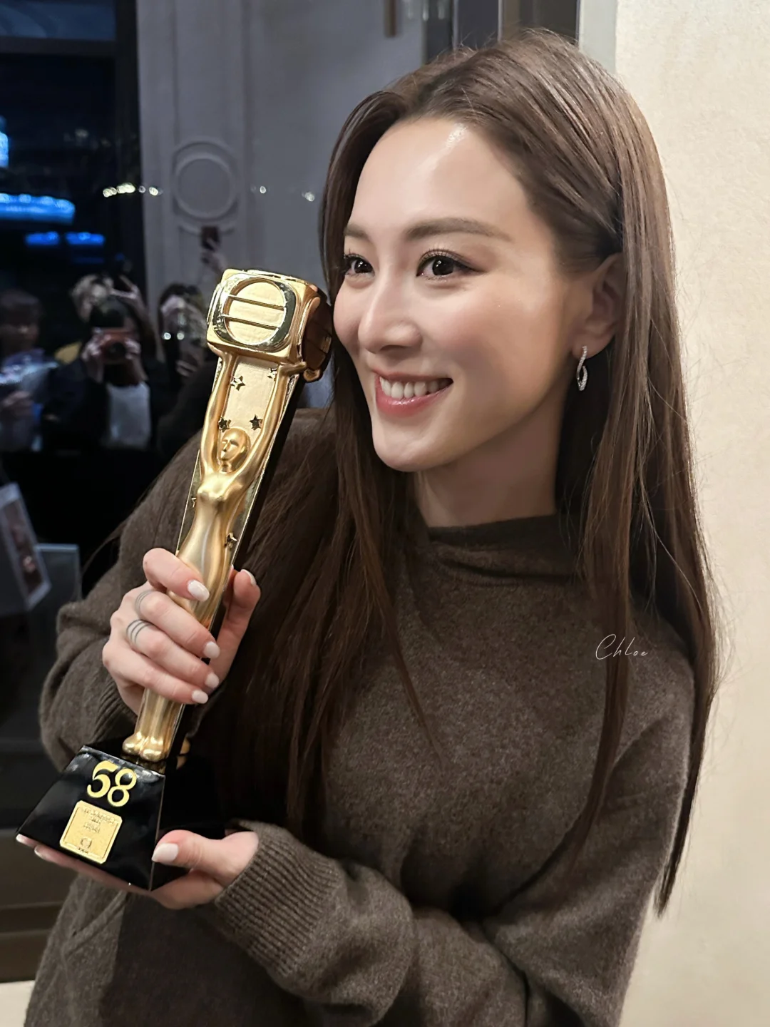 Congratulations on my girl winning the best supporting actress 🥳